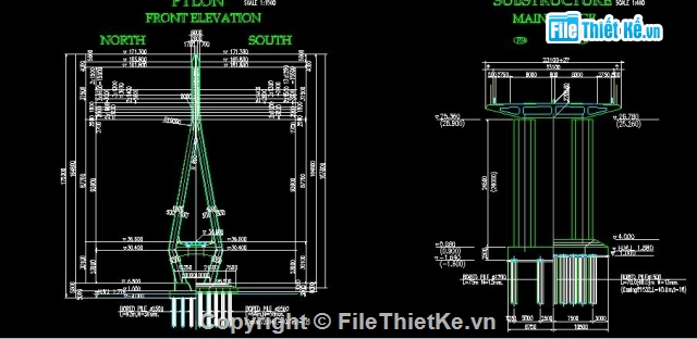 Thiết kế,bản vẽ cad,Bản vẽ cầu cần thơ,thiết kế cầu cần thơ